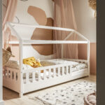 White Lulu house bed for a girl