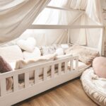 Stylish Lulu cottage bed, white, for children